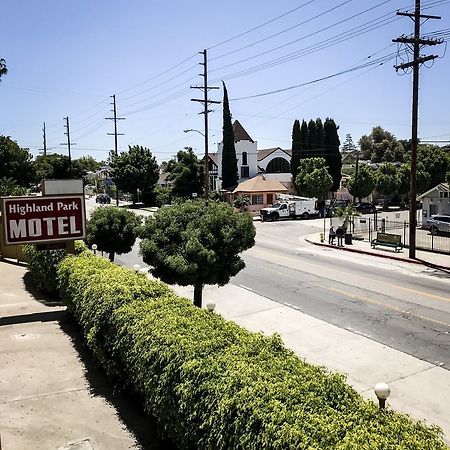 Highland Park Motel Los Angeles Esterno foto