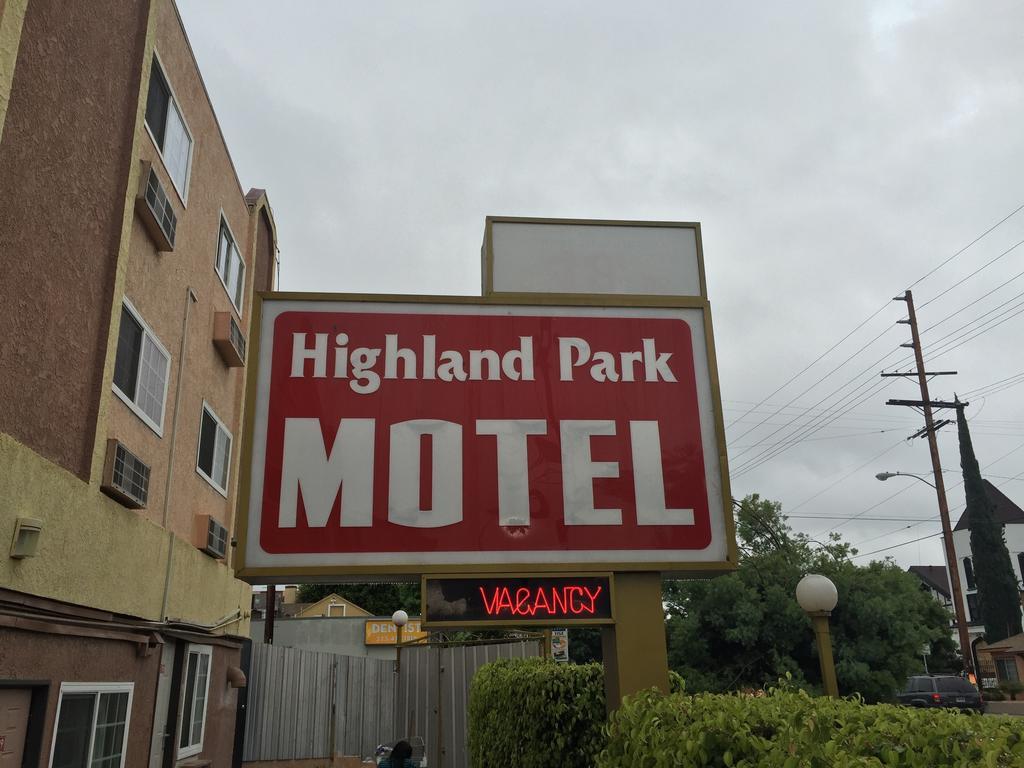 Highland Park Motel Los Angeles Esterno foto